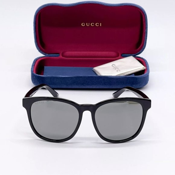 Sale! New Gucci Women\'s 56mm Black Cat Eye Sunglasses! main image 8